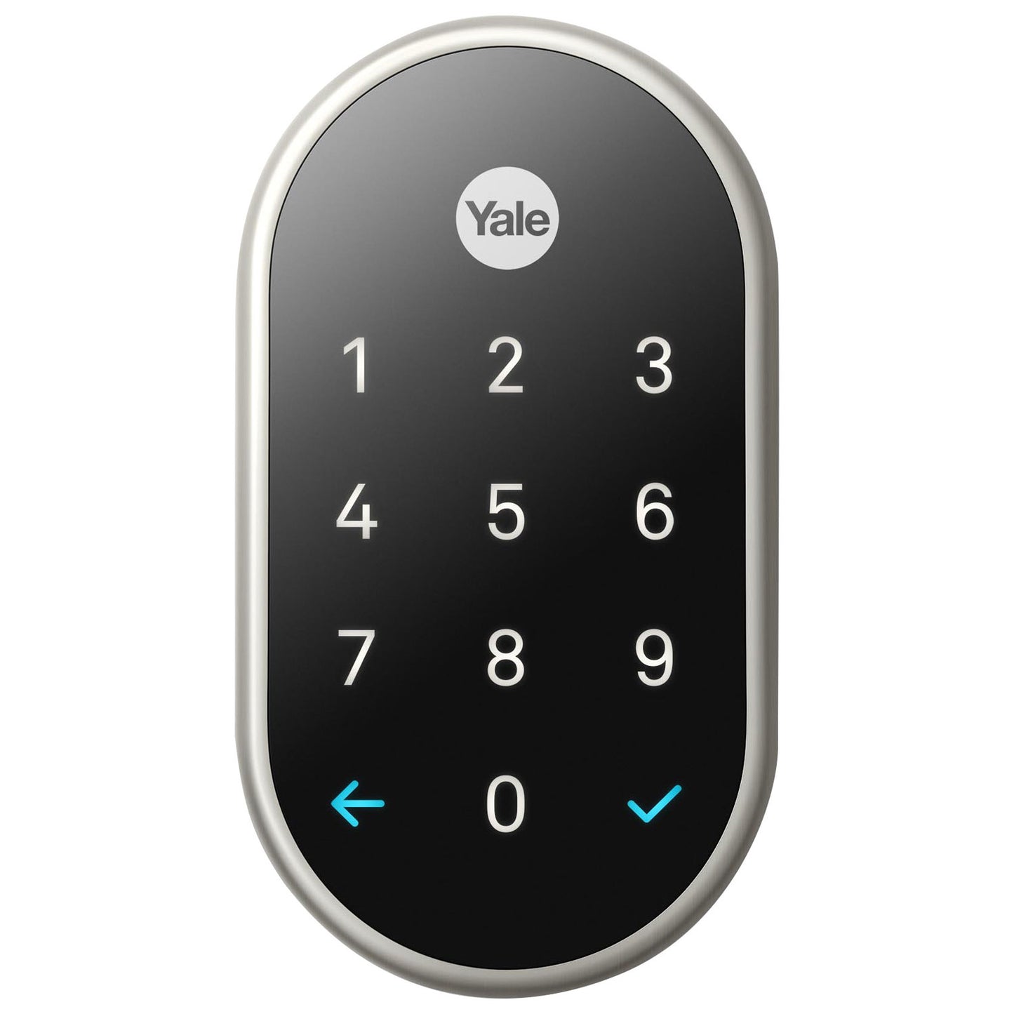 Refurbished (Excellent) - Google Nest x Yale Smart Lock - Satin Nickel