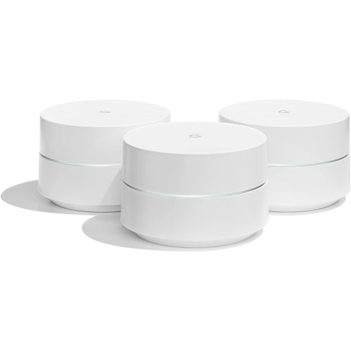 Brand New - Sealed in Box - Google WiFi GA02434 Mesh System (Pack of 3)