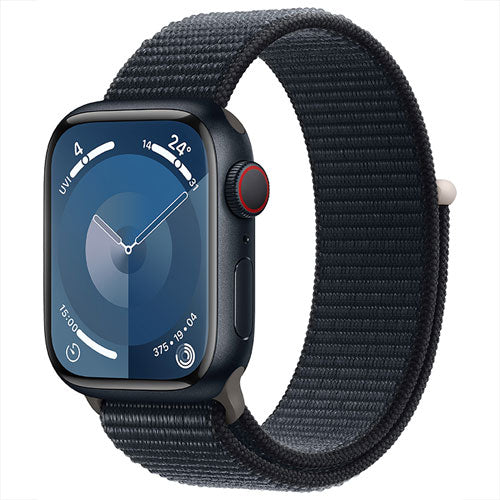 Refurbished (Premium) - Apple Watch Series 9 41mm Midnight Aluminium Case with Midnight Sport Loop