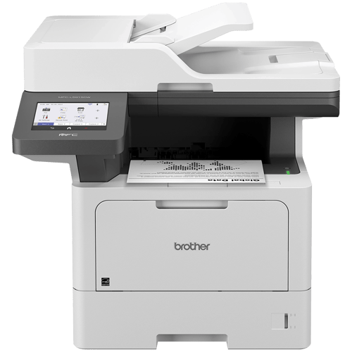 Refurbished (Premium) - Brother MFC-L5915DW Business Monochrome Laser All-in-One Printer