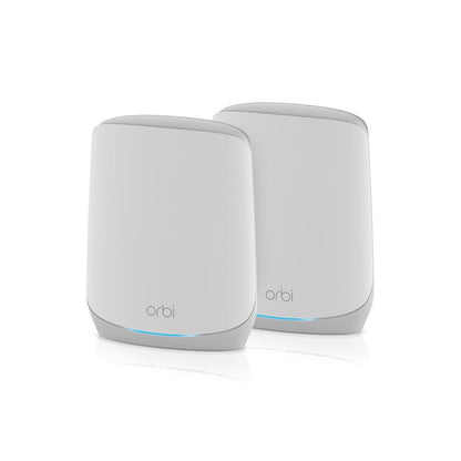 Refurbished (Good) - Netgear Orbi RBK762S Tri-band WiFi 6 Mesh System - 2 Pack