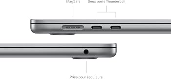 Refurbished (Premium) -Apple MacBook Air (2024) 15.3-inch (French Canadian Keyboard)