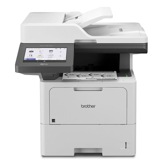 Refurbished (Premium) - Brother MFC-L6810DW Enterprise All-in-One Laser Printer Monochrome