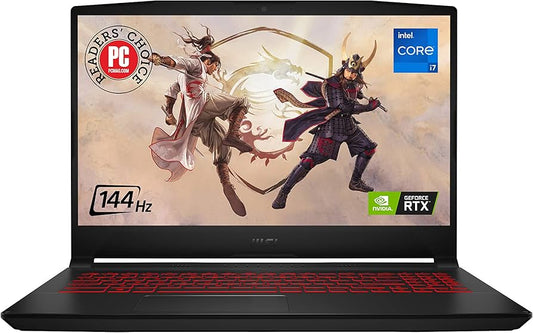 Refurbished (Good) - MSI Katana GF66 15.6-inch Gaming Laptop