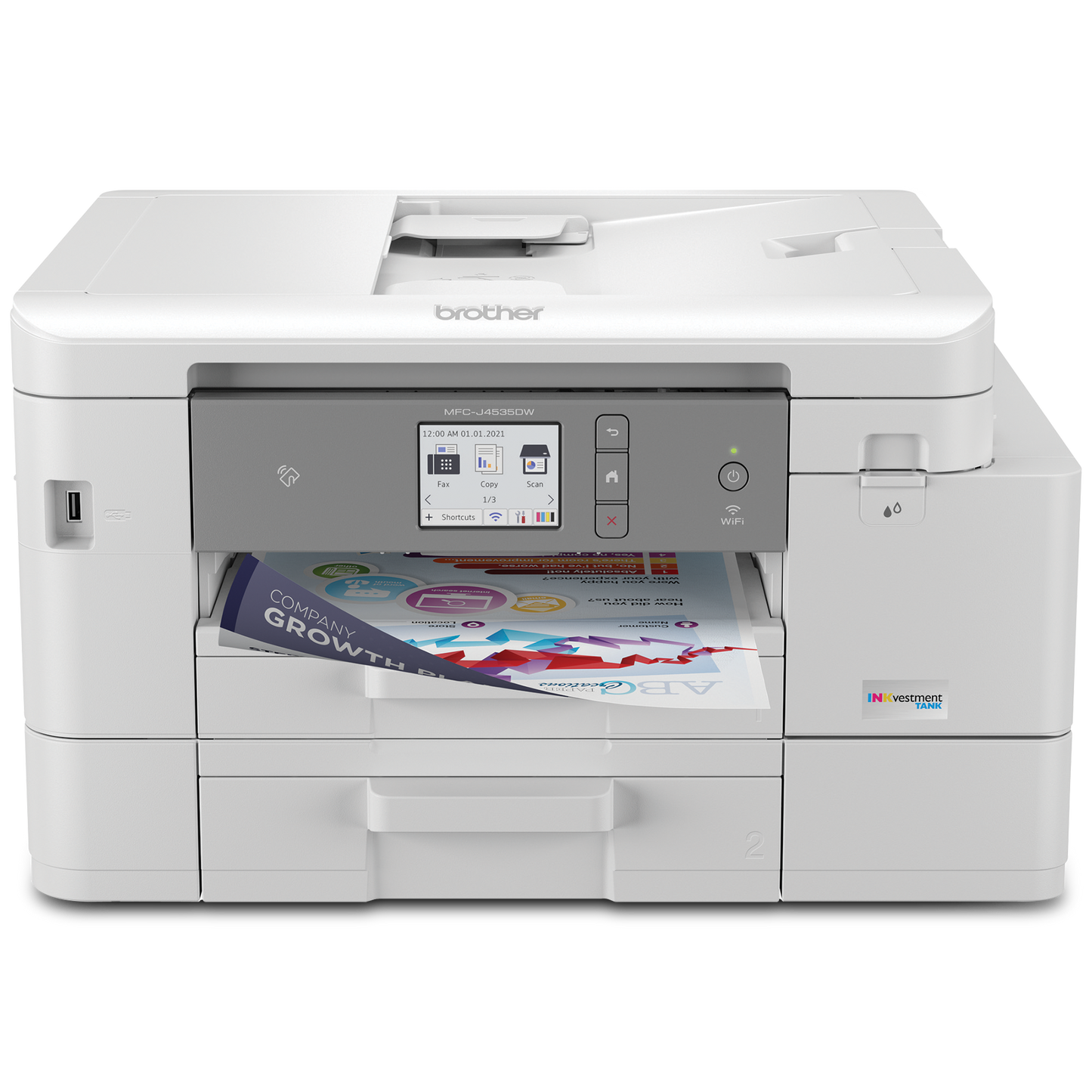 Brand New, Sealed in Box - Brother MFC-J4535DW All-in-One Wireless Colour Inkjet Printer