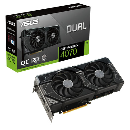 Open Box - Asus Dual GeForce RTX 4070 OC Edition 12 GB Graphics Card