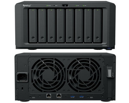 Refurbished (Good) - Synology DS1825+ 8-Bay DiskStation NAS Server - AMD Ryzen V1500B - 8 GB RAM