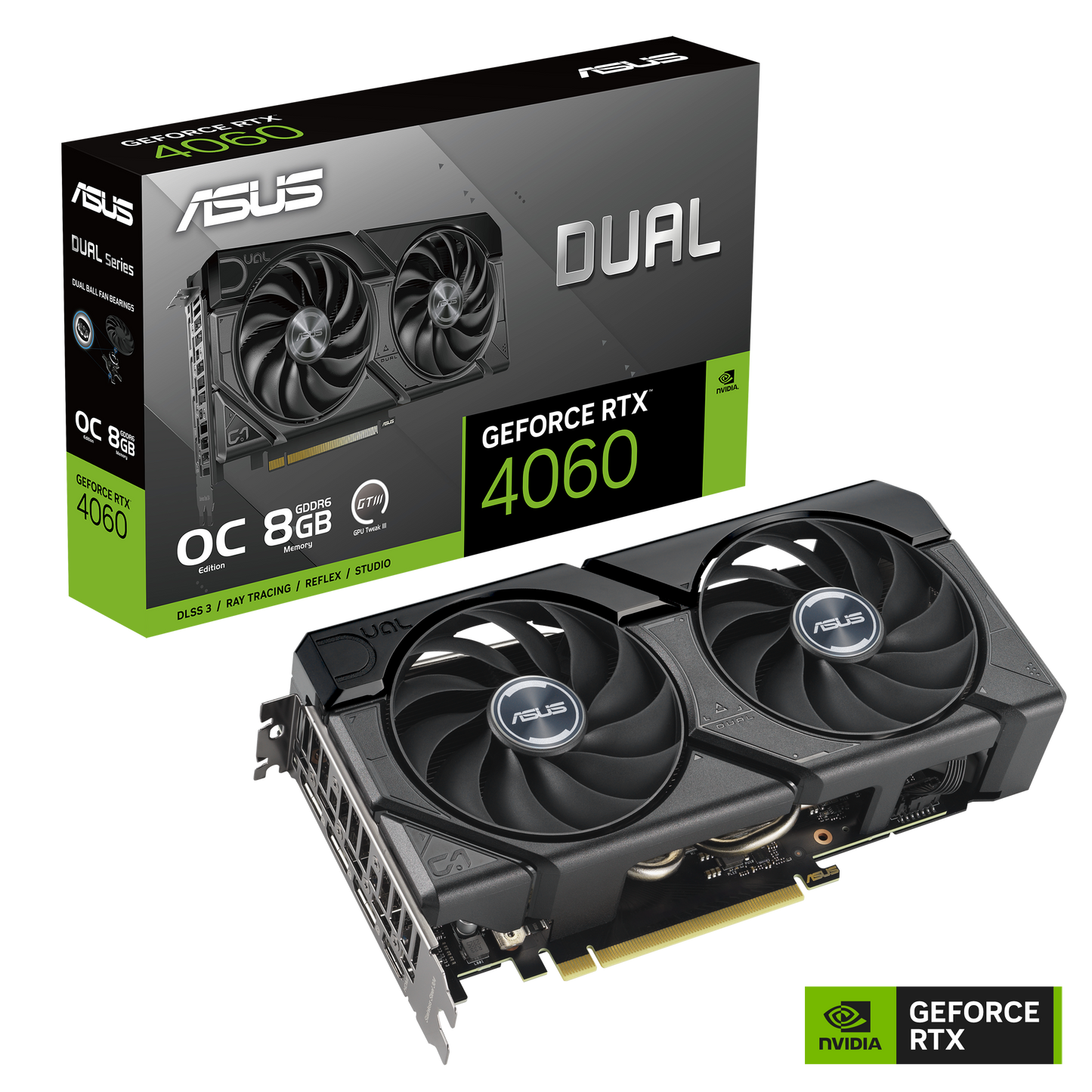 Brand New - Sealed in Bx - ASUS Dual GeForce RTX 4060 Ti OC Edition 8GB GDDR6 Graphics Card