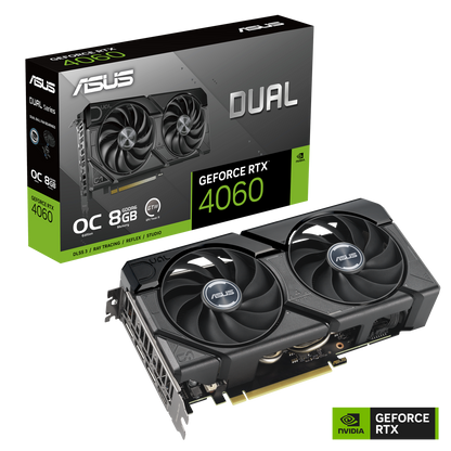 Brand New - Sealed in Bx - ASUS Dual GeForce RTX 4060 Ti OC Edition 8GB GDDR6 Graphics Card