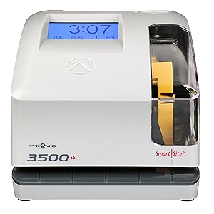 Refurbished (Premium) - Pyramid Time Clock & Document Stamp - 3000 Series (3500SS)