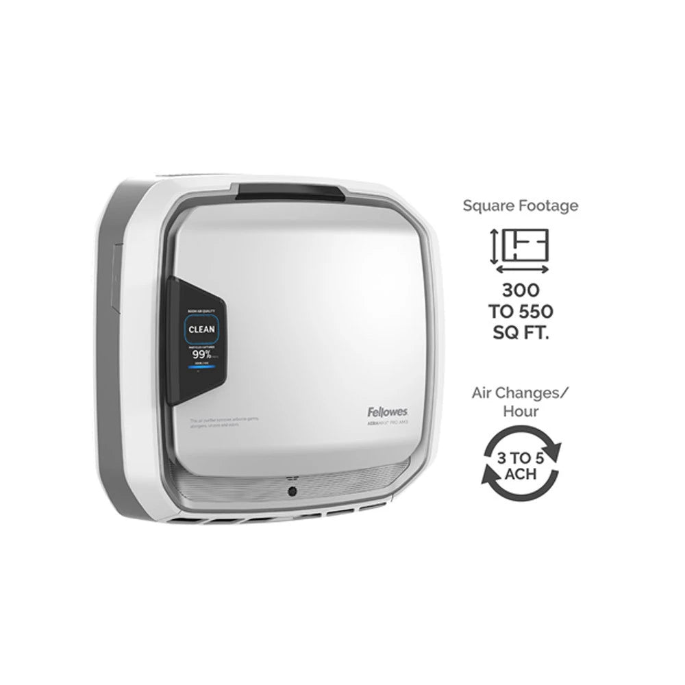 Refurbished (Excellent) - Fellowes AeraMax Pro AM3S Air Purifier - Stainless
