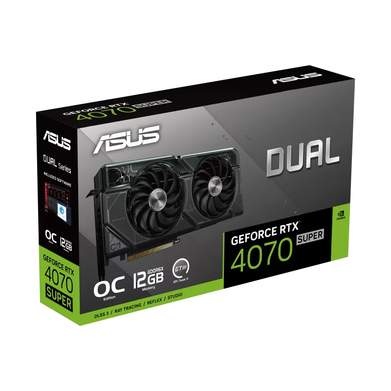 Brand New - Sealed in Box - Asus Dual GeForce RTX 4070 OC Edition 12 GB Graphics Card