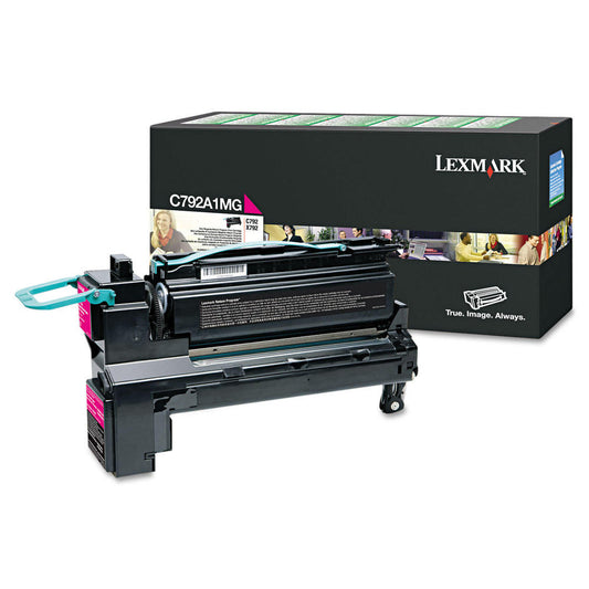 Brand New - Sealed in Box - Lexmark C792A1MG Toner Cartridge - Magenta